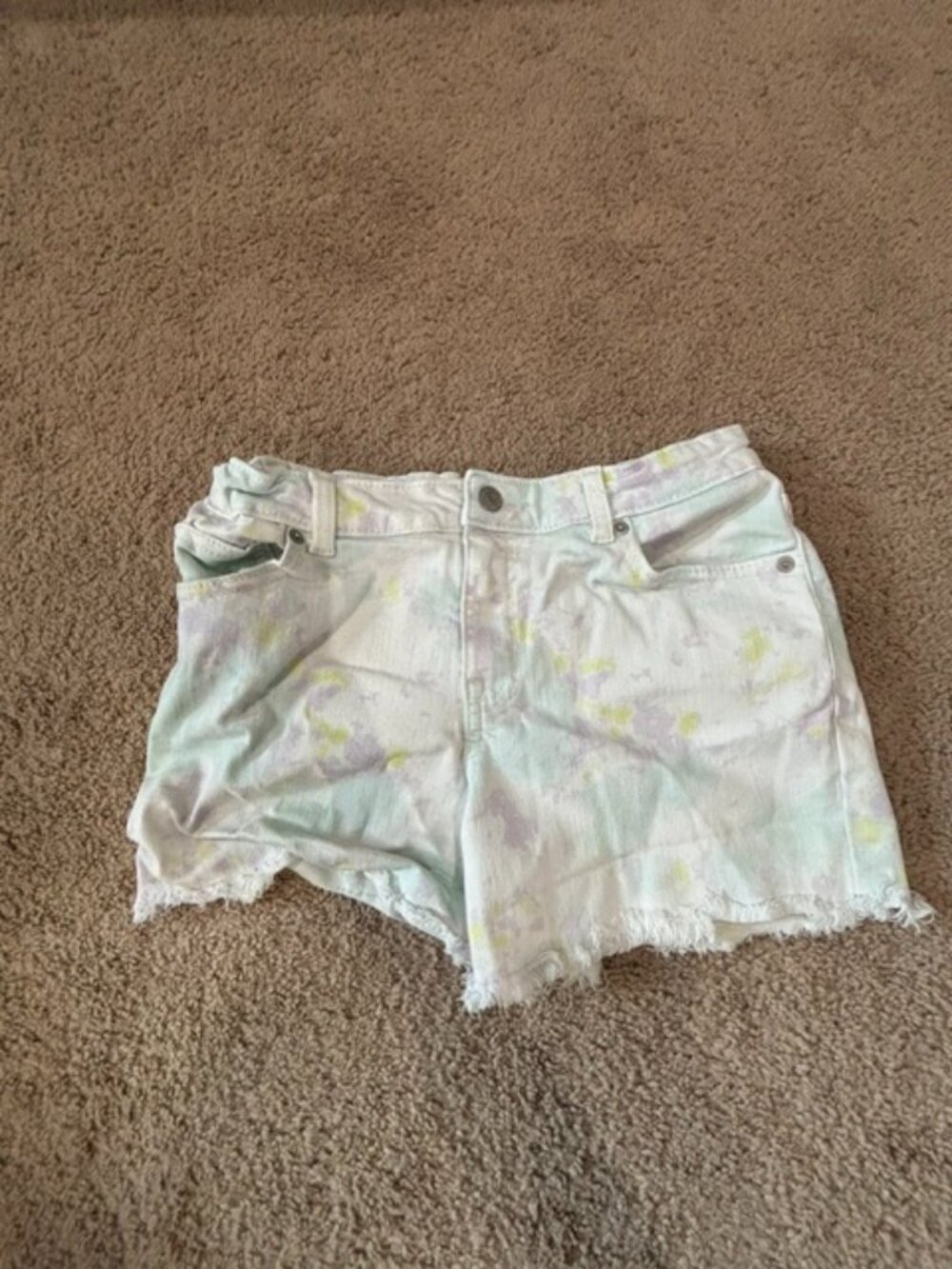 YOUTH Tie Dye Jean Shorts